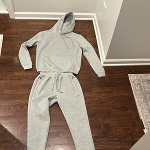 Raith Medium Gray Hoodie and Sweatpants Set never worn
